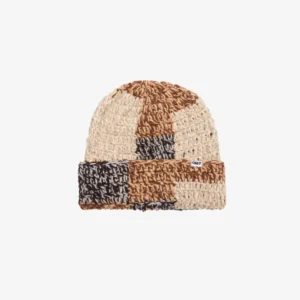 PATCHWORK RIB BEANIE